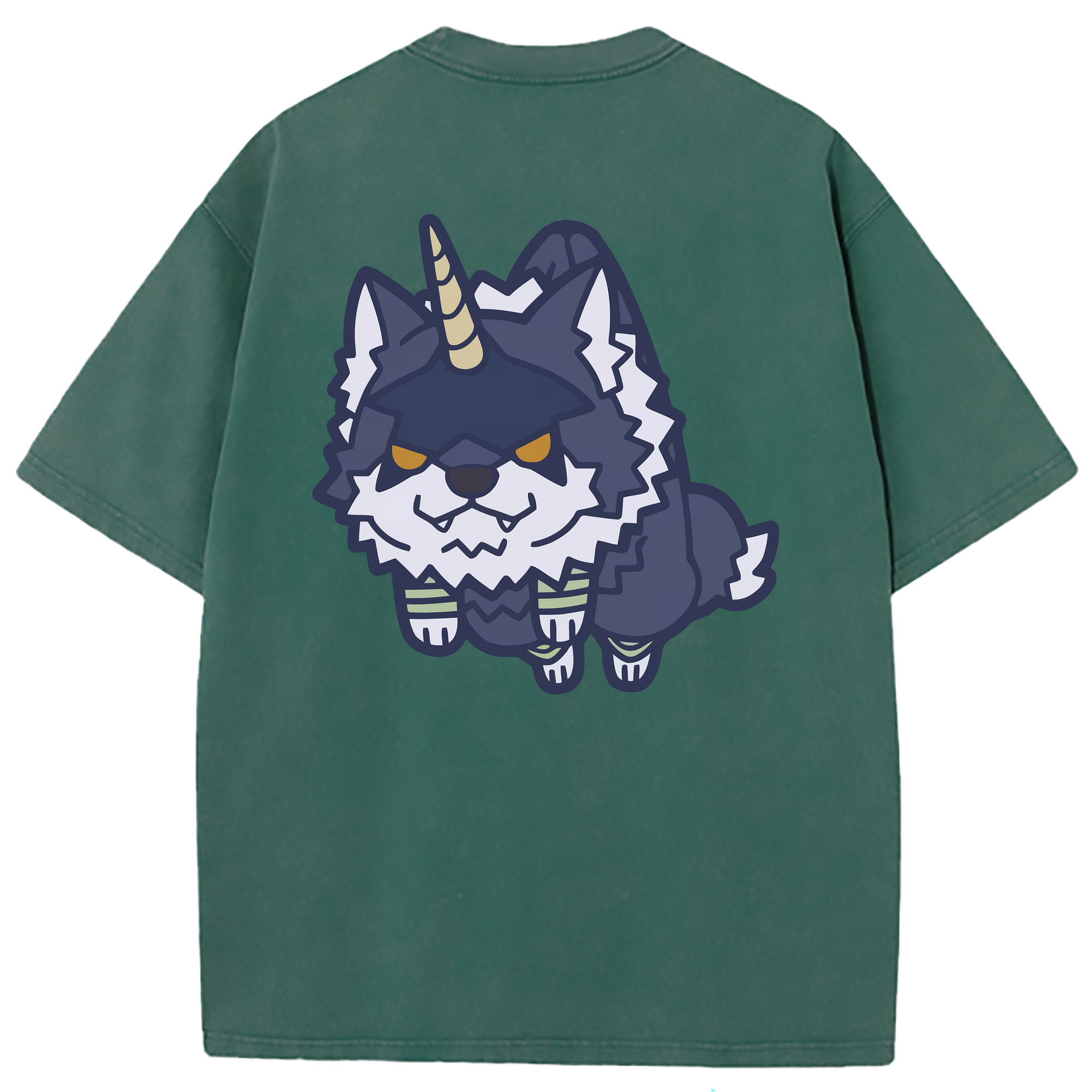 （画像用） 転スラ Regarding Reincarnated to Slime 綿100% ヴィンテージ風 半袖Tシャツ（背面プリント）